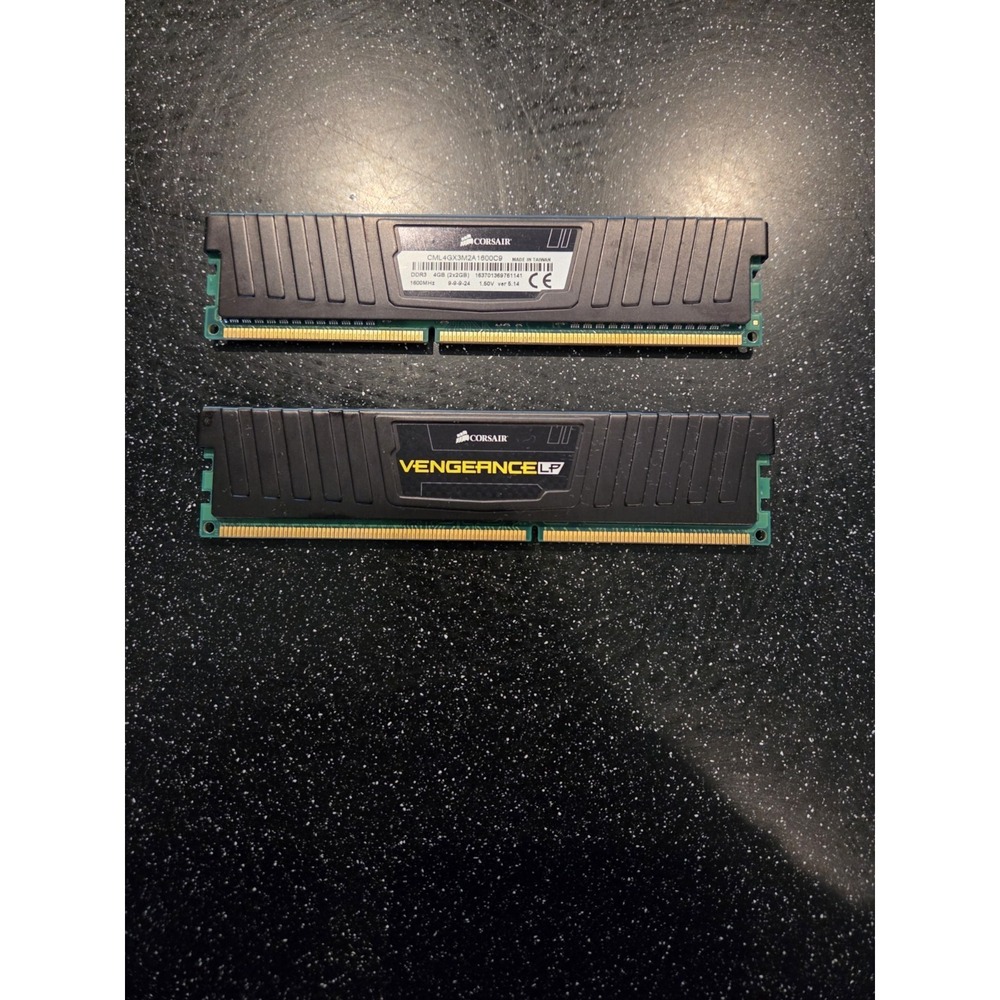 Corsair Vengeance LP DDR3 1600MHz 4GB (2x2GB) CL9 PC3-12800 Desktop Memory RAM - Picture 6 of 7